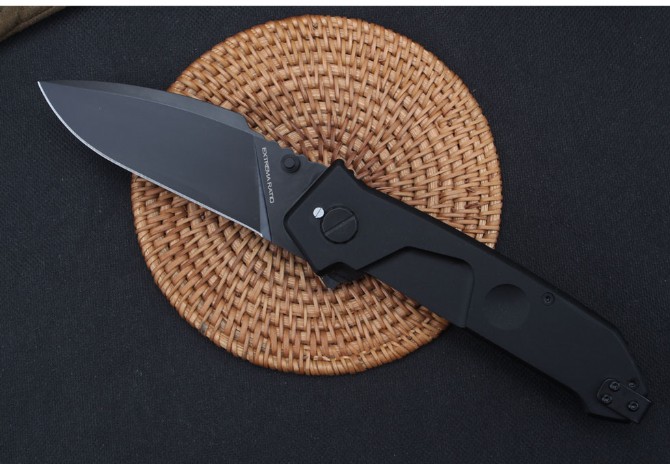 Extreme Martial Arts [MF1] Folding Knife (Black Version)