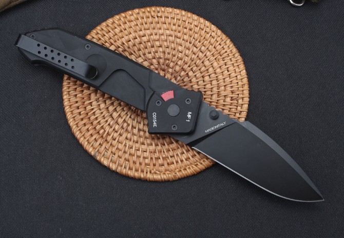 Extreme Martial Arts [MF1] Folding Knife (Black Version)