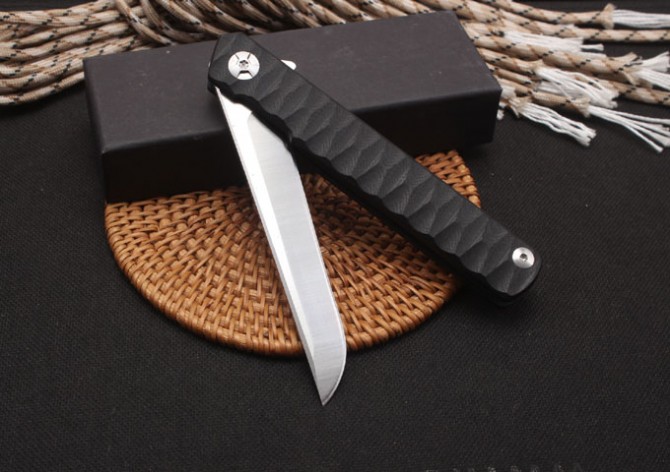 Speedboat (s35v steel) quick opening folding knife