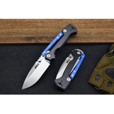 Customized version of M390 powder steel cold steel AD-15 tactical folding knife (carbon fiber handle)