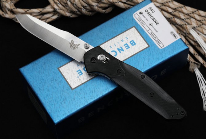 New version of butterfly 940 folding knife (full blade)