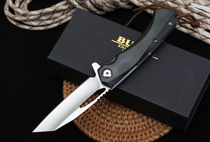 Customized version S0135 bearing quick opening folding knife