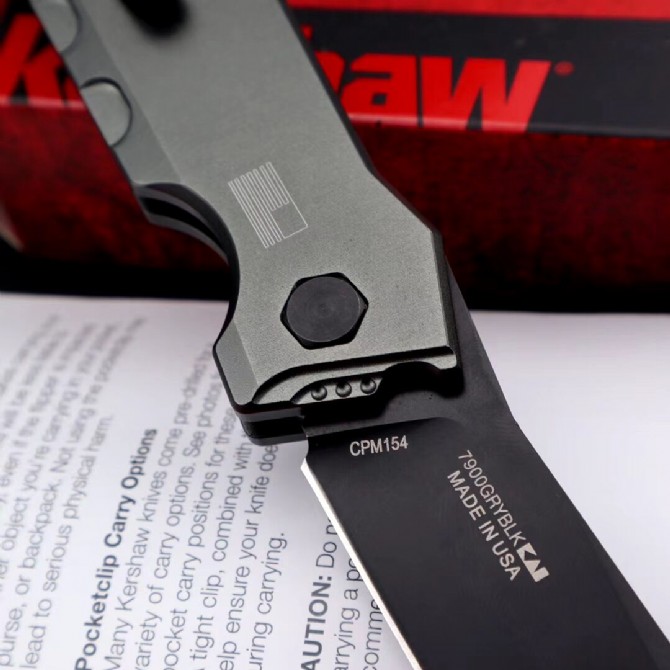 KERSHAW card show 7900GRYBLK