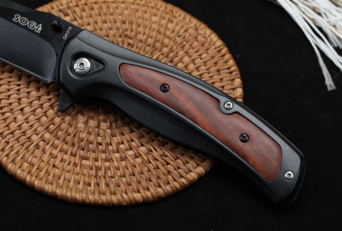 SOGDA-315 quick opening folding knife