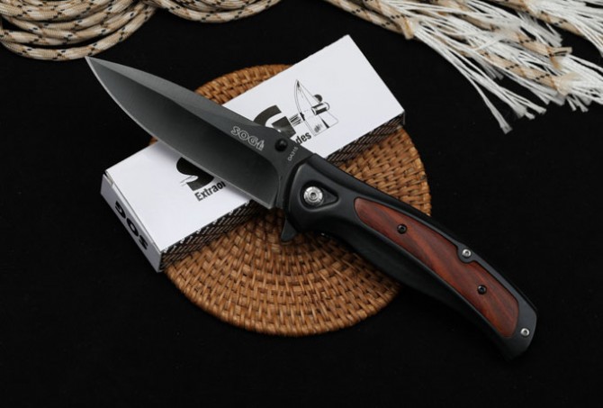 SOGDA-315 quick opening folding knife