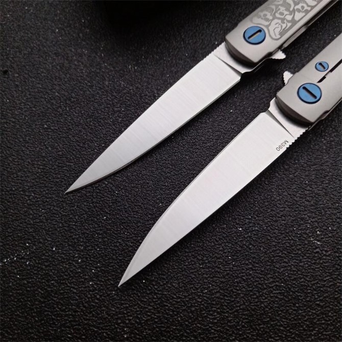 New Bee MS3 titanium handle quick-opening folding knife