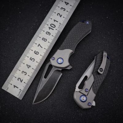 Micro Technology - Tianqi M390 Titanium Handle Folding Knife