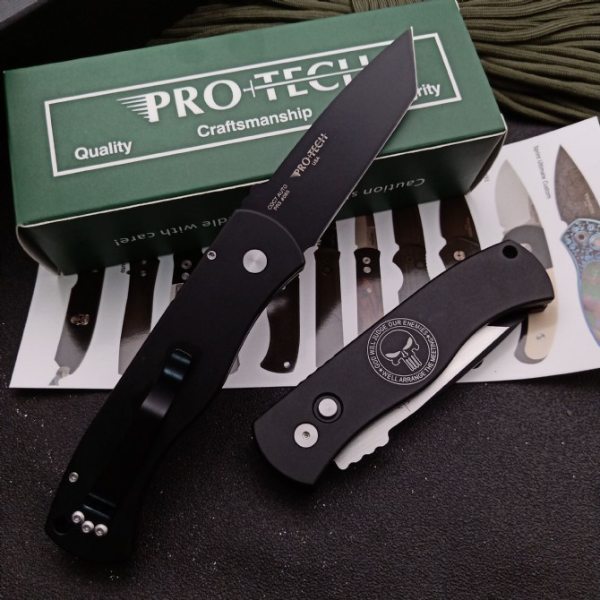 PROTECH super technical CQC7 tactical side jump knife (Emerson cooperation model)