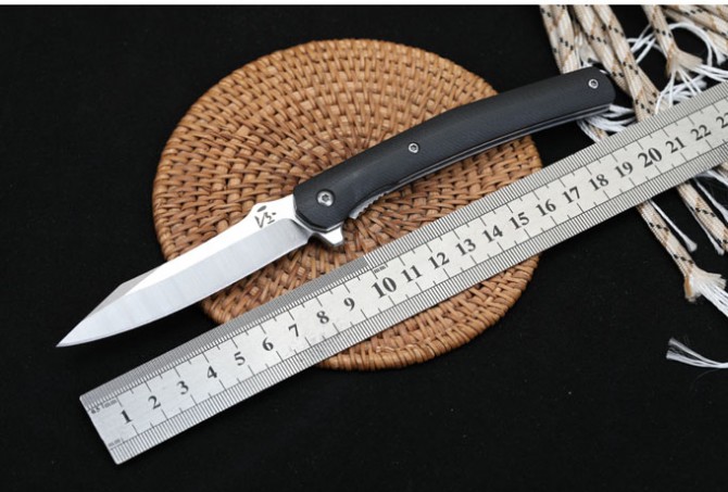 Holy Sword-Bearing Quick Opening Folding Knife