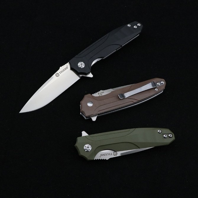 TIGEND Changfeng - High-end folding knife made of D2 steel