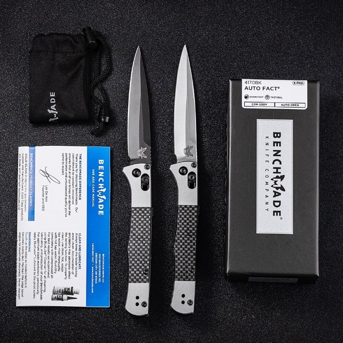 Butterfly new Italian Mafia 4170BK (side jump) automatic knife