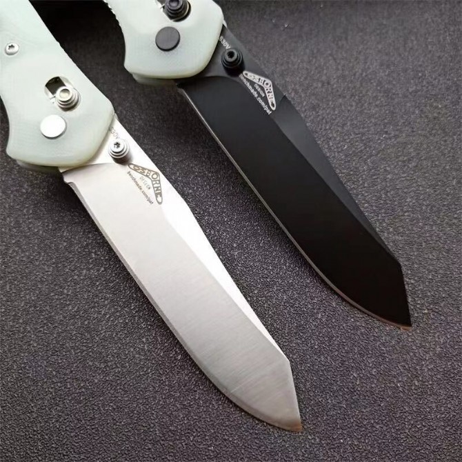 Customized version-Benchmade Butterfly 940 Folding Knife Jade G10