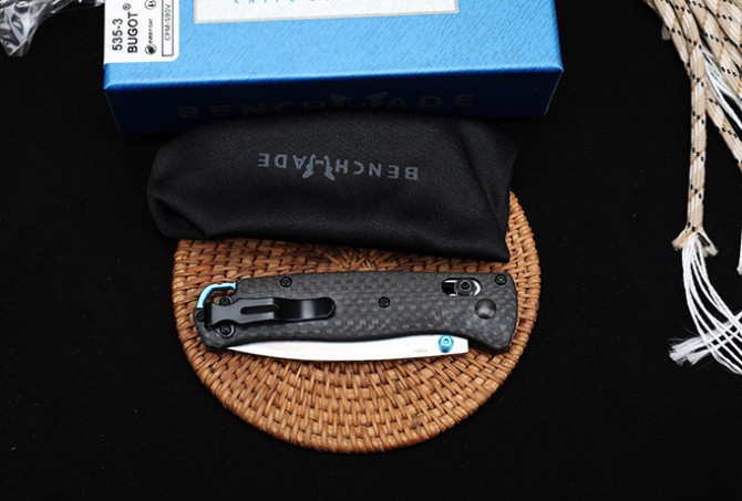 Benchmade butterfly carbon fiber 535-3 (white blade)