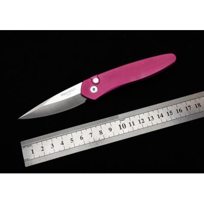 THE GODFATHER Super Technology 3407 Pink Side Jump Knife