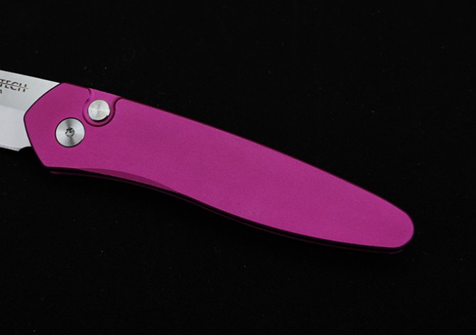 THE GODFATHER Super Technology 3407 Pink Side Jump Knife