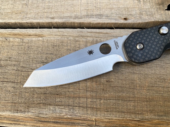 Spyderco Spider C240 ​​Bearing Folding Knife (Carbon Fiber)