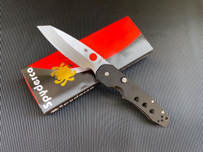 Spyderco Spider C240 ​​bearing folding knife (G10 handle)