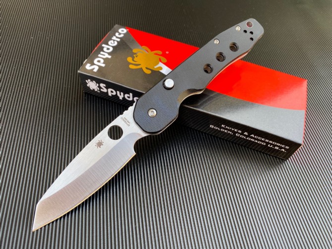 Spyderco Spider C240 ​​bearing folding knife (G10 handle)