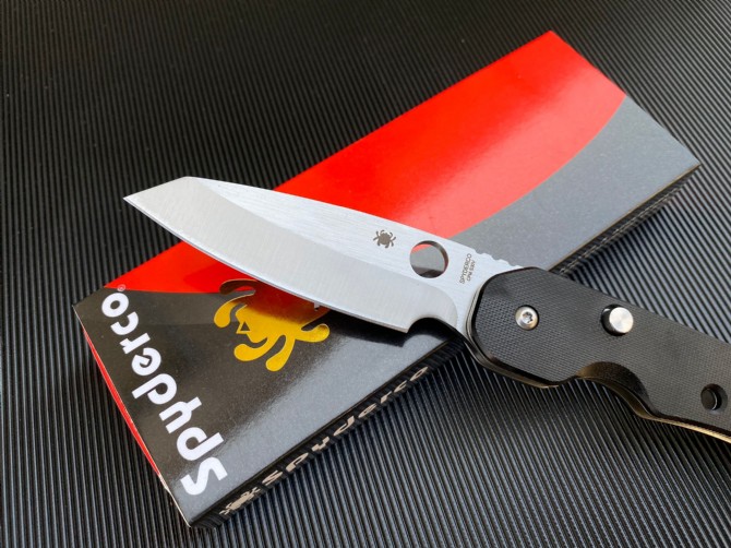 Spyderco Spider C240 ​​bearing folding knife (G10 handle)