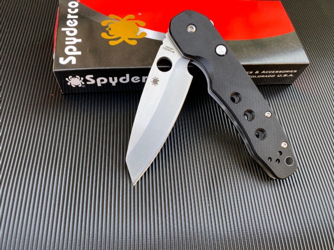 Spyderco Spider C240 ​​bearing folding knife (G10 handle)