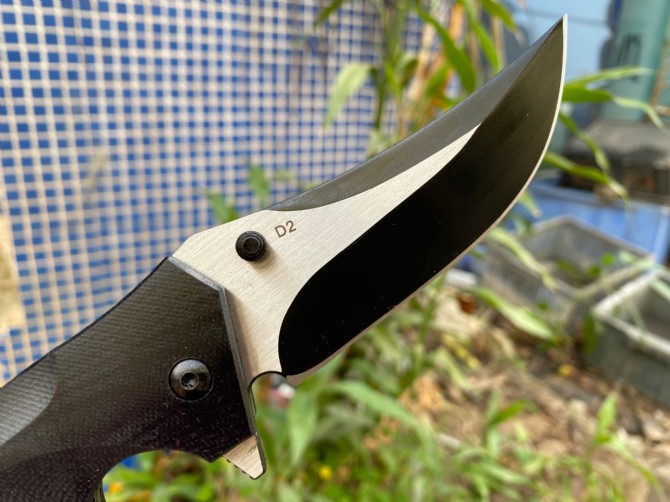 c196 upgraded bearing folding knife