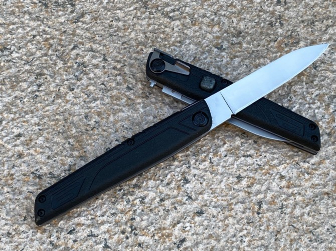 Plastic handle AKC jump knife