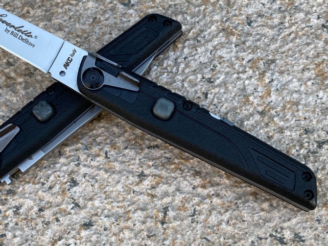 Plastic handle AKC jump knife