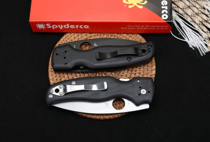 Spider C229 Shaman Bearing Folding Knife (G10 handle)