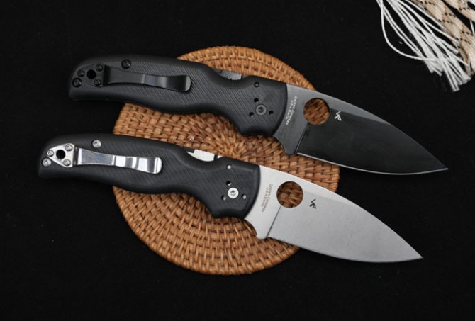 Spider C229 Shaman Bearing Folding Knife (G10 handle)