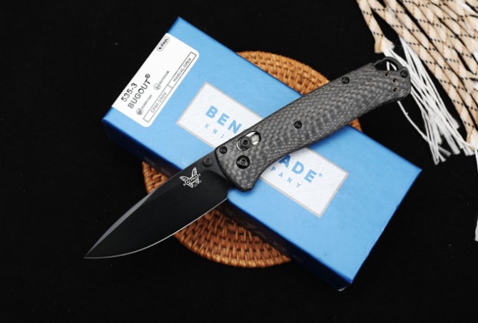 Benchmade butterfly carbon fiber 535-3 (black blade)