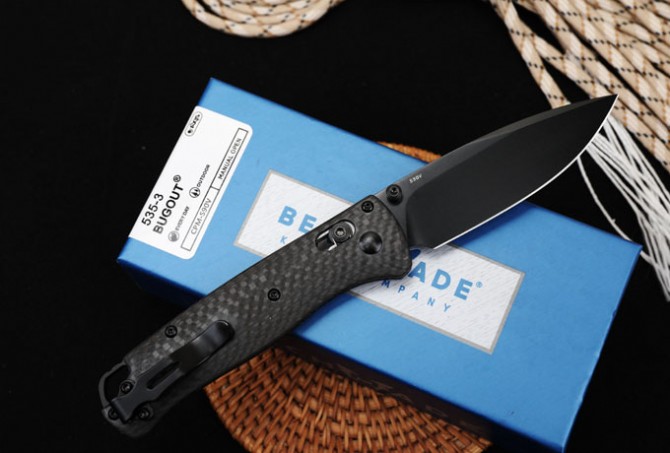 Benchmade butterfly carbon fiber 535-3 (black blade)