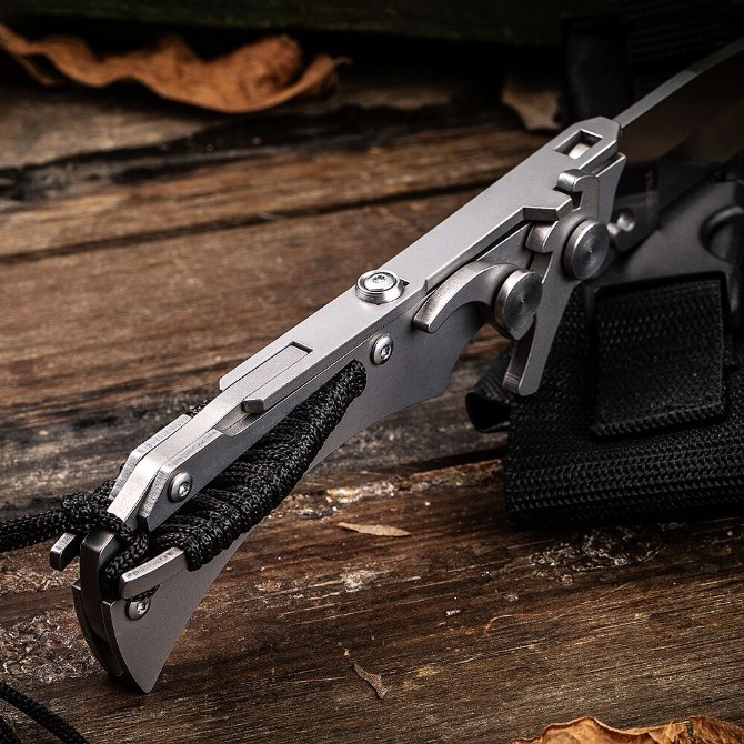 WX mechanism folding knife