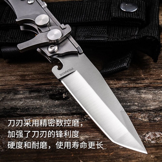 WX mechanism folding knife