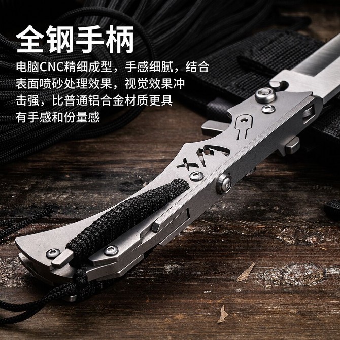 WX mechanism folding knife