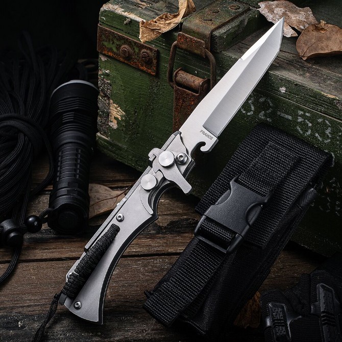 WX mechanism folding knife