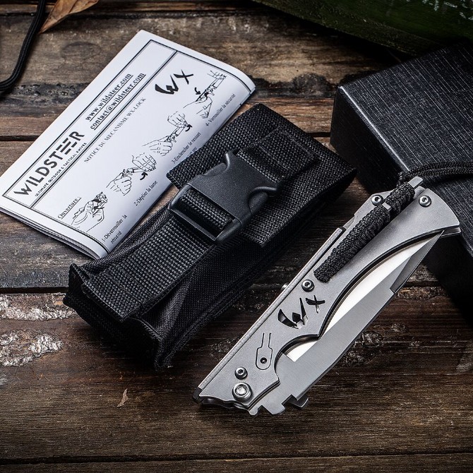 WX mechanism folding knife