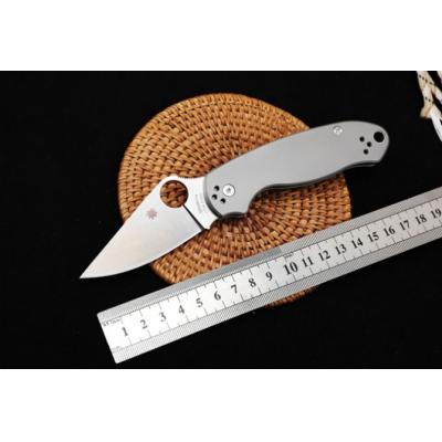 SPYDERCO Spider C223 Titanium Bearing Folding Knife