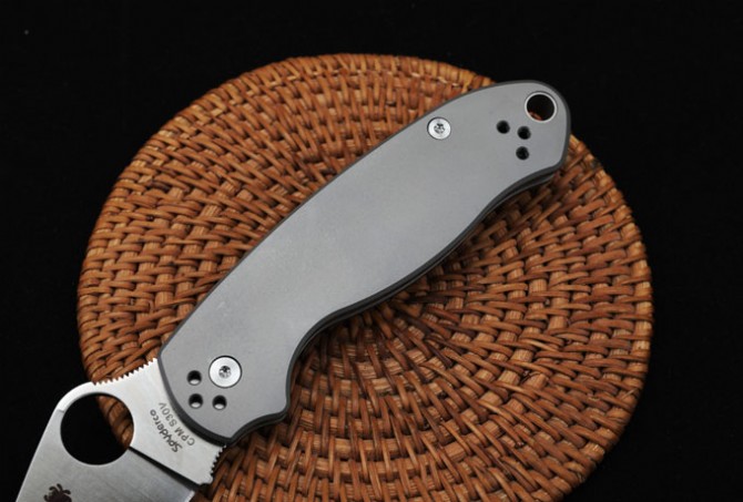 SPYDERCO Spider C223 Titanium Bearing Folding Knife