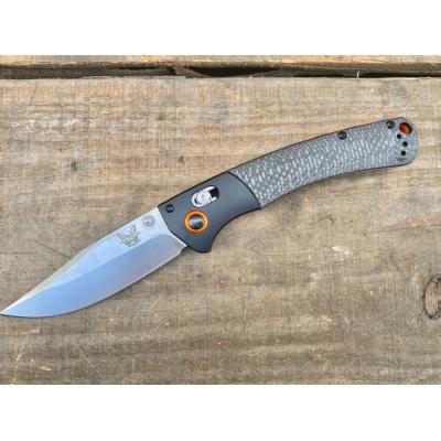 Benchmade butterfly 10580-1 folding knife carbon fiber handle