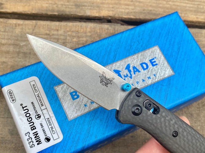 Benchmade butterfly carbon fiber mini 533-3