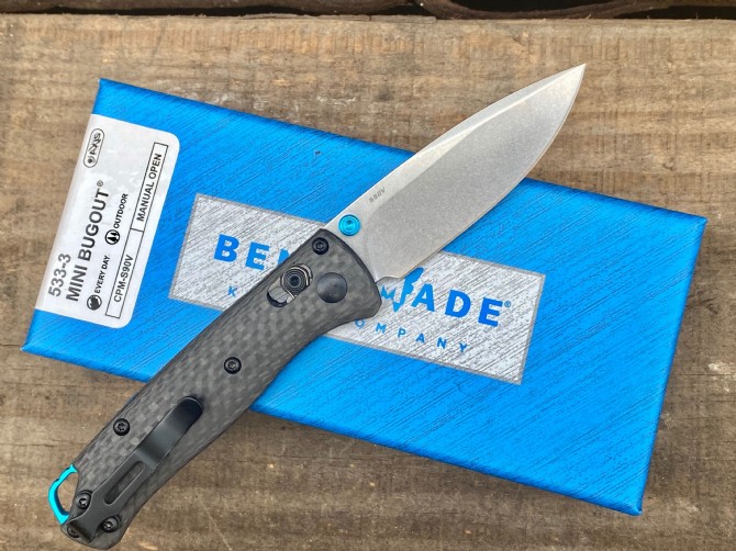 Benchmade butterfly carbon fiber mini 533-3