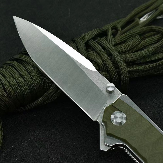 Python D2 Folding Knife-G10