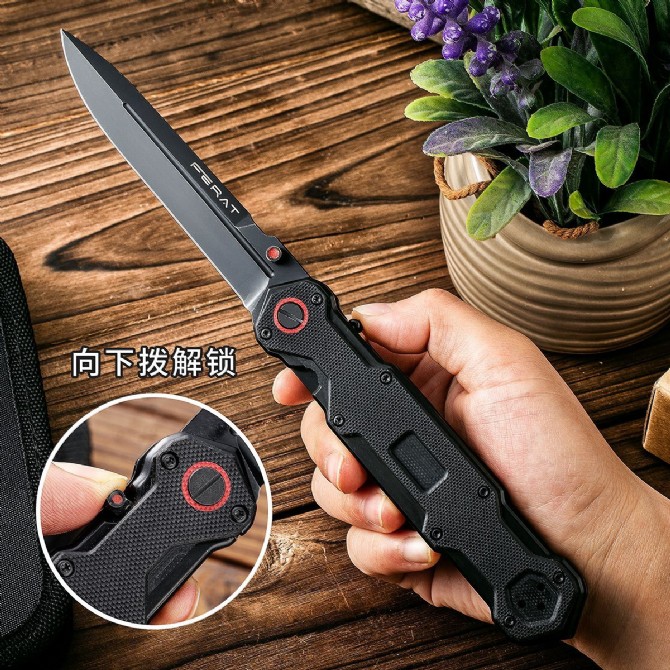 MRBLADE Blade Warrior Quick Opening Double Lock Folding Knife