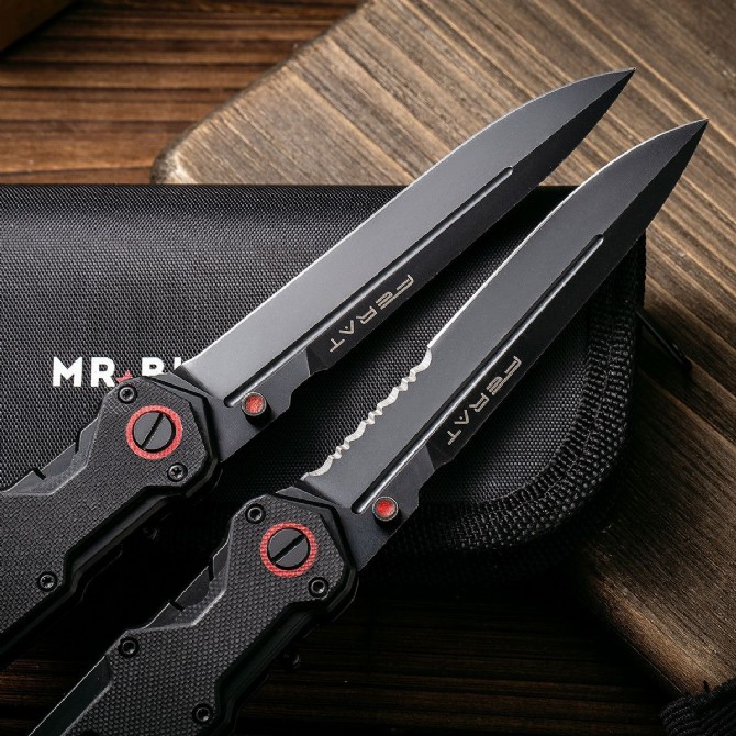 MRBLADE Blade Warrior Quick Opening Double Lock Folding Knife