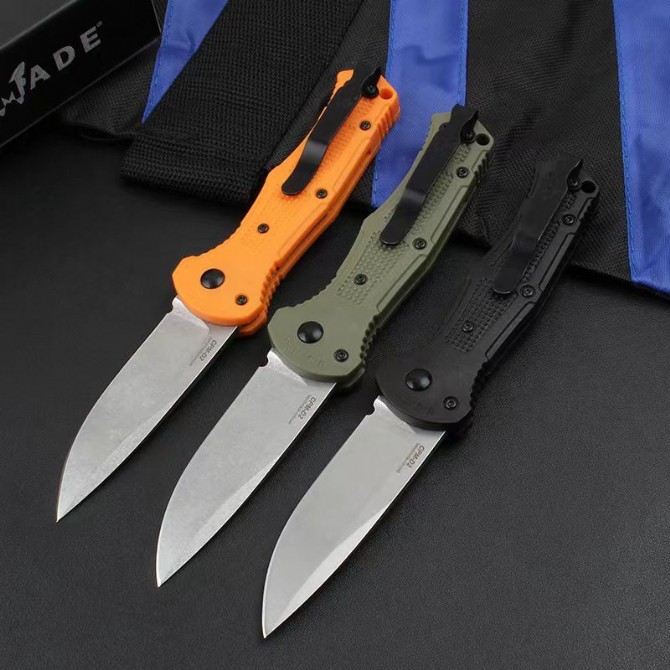 2023 New Butterfly 9070 Side Jump Tactical Knife Stone Wash