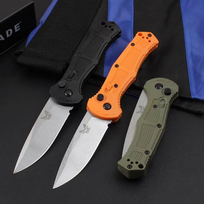 2023 New Butterfly 9070 Side Jump Tactical Knife Stone Wash