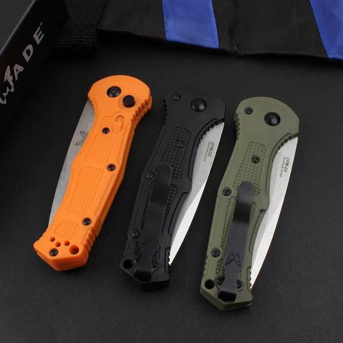 2023 New Butterfly 9070 Side Jump Tactical Knife Stone Wash