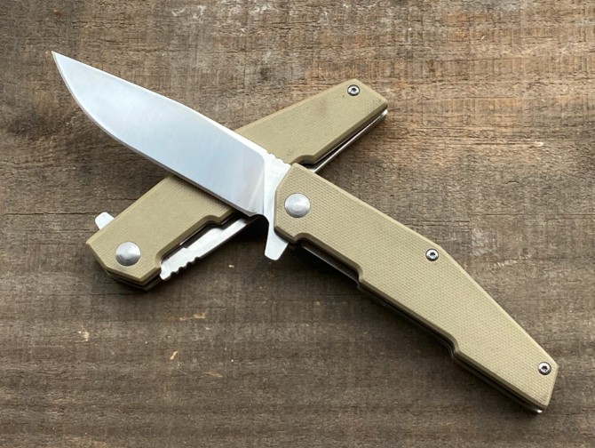 Boar - Desert Color Pocket Knife