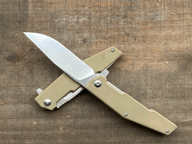 Boar - Desert Color Pocket Knife