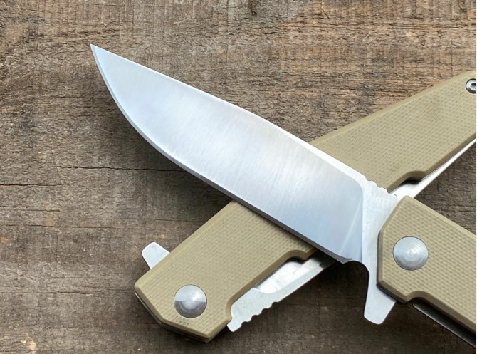 Boar - Desert Color Pocket Knife